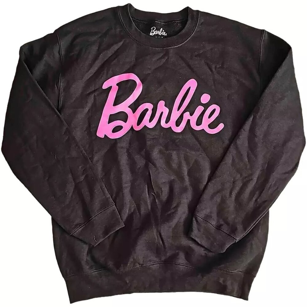 Black Barbie Sweatshirt -Womens Small